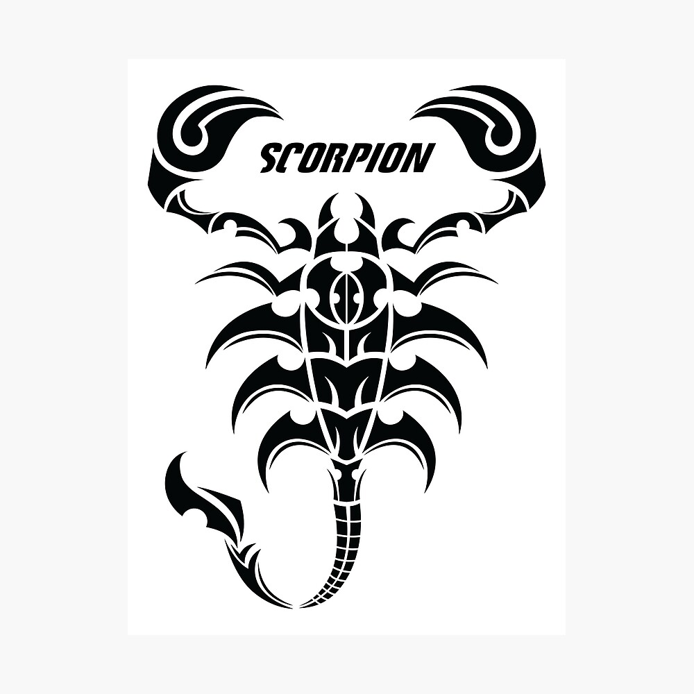 20+ Silhouette Of The Tribal Scorpion Tattoo Designs Stock Illustrations,  Royalty-Free Vector Graphics & Clip Art - iStock