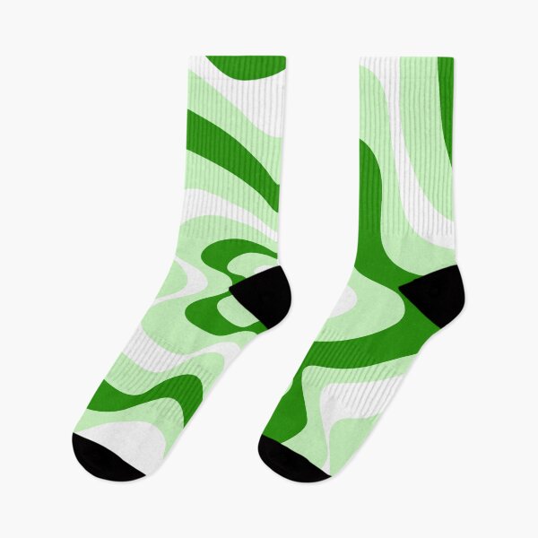 Item preview, Abstract pattern - green and white. designed and sold by K.S ART.