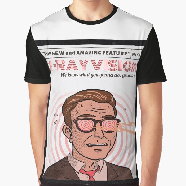 x-RAY VISION - fun vintage comic magazine Graphic T-Shirt