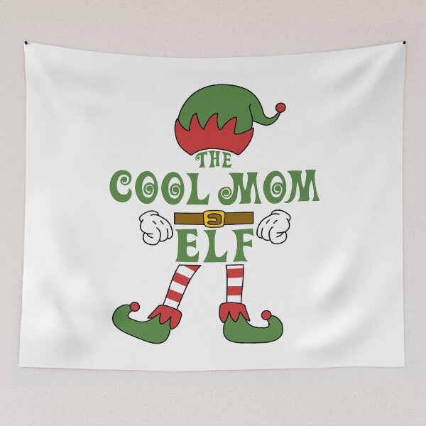 Item preview, The Cool Mom Elf Christmas Family Matching Outfits Group Attire designed and sold by onicon.