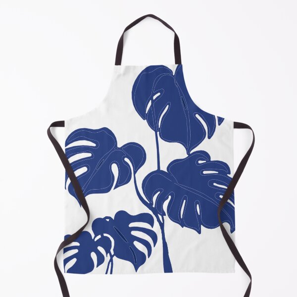 Item preview, Blue Monstera Swiss Cheese Plant Cut Out Style v2 designed and sold by taiche.