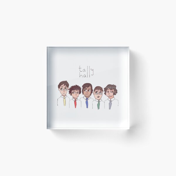 Tally Hall pixel Acrylic Block