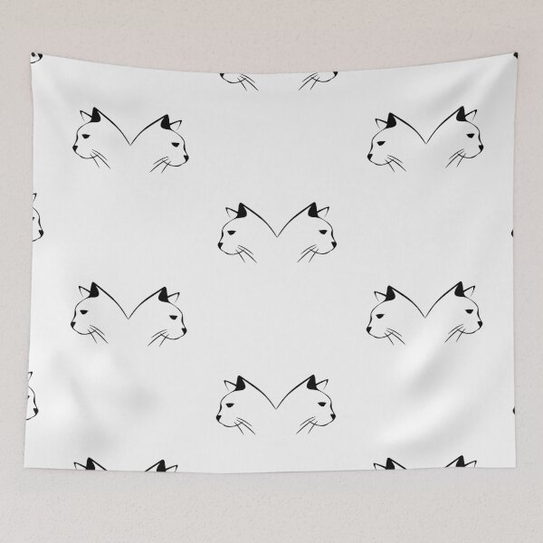 Item preview, Calssy chic one line cat designed and sold by Sarashelle.