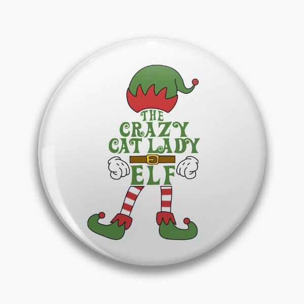 Item preview, The Crazy Cat Lady Elf Christmas Family Matching Outfits Group Attire designed and sold by onicon.