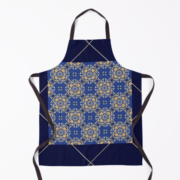 Item preview, Geometric Pattern Blue Shades - Abstract Retro designed and sold by Digitalme Designs.