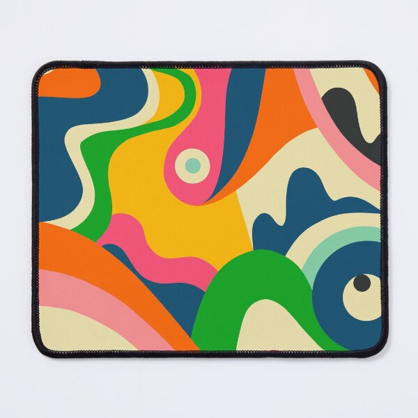 Item preview, Colorful Mid Century Abstract  designed and sold by trajeado14.