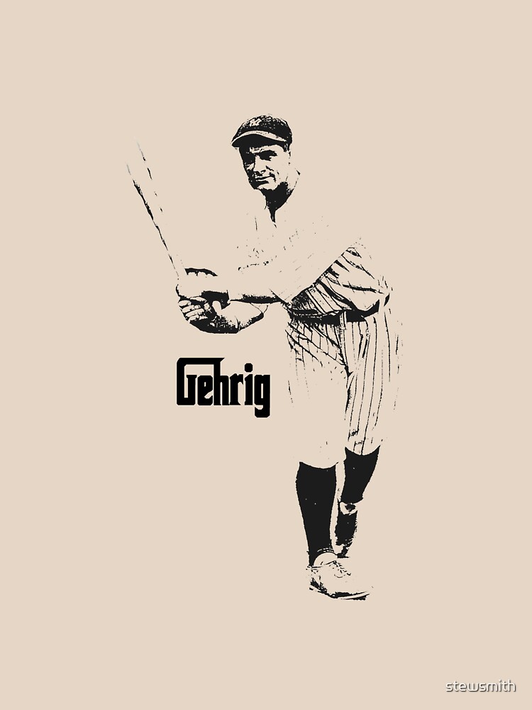 The Iron Horse, Lou Gehrig Essential T-Shirt for Sale by positiveimages