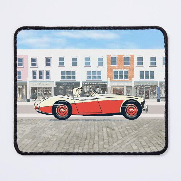 Item preview, Ivory White and Colorado Red AH 3000 in 1959 launch promotion style  designed and sold by Bigs66.