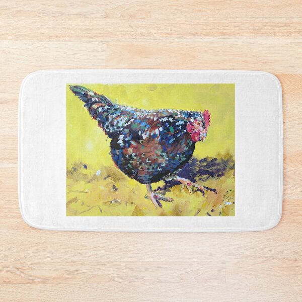 Item preview, Speckled Sussex Hen Chicken Painting designed and sold by MikeJory.