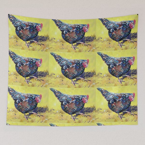 Item preview, Speckled Sussex Hen Chicken Painting designed and sold by MikeJory.