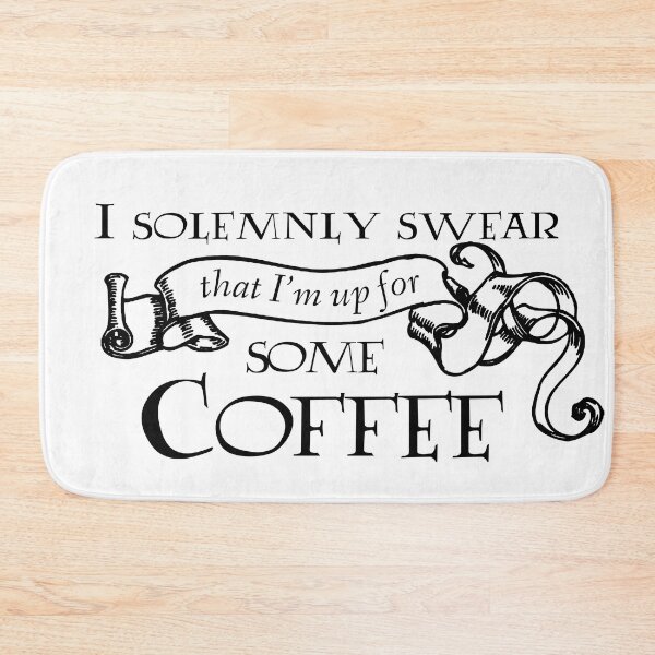Item preview, I solemnly swear that I'm up for some coffee designed and sold by PoeticGear.