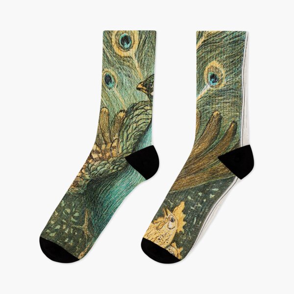 Item preview, Beautiful Peacock illustration designed and sold by Vintage Designs +.