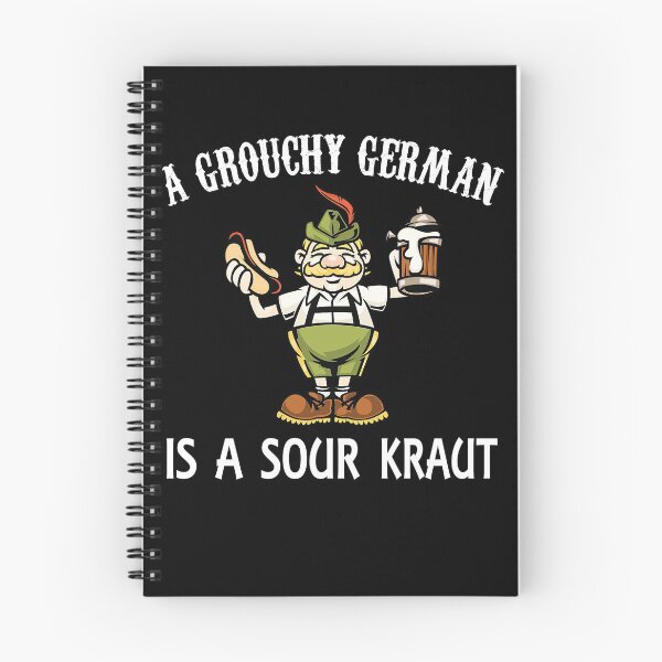 Item preview, A Grouchy German Is A Sour Kraut Fashion Graphic  designed and sold by RedChoice.