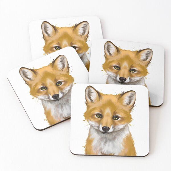 Item preview, baby fox designed and sold by Niti-Niti.