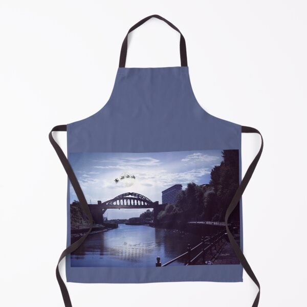 Item preview, Wearmouth Bridge & Father Christmas designed and sold by MoragBates.