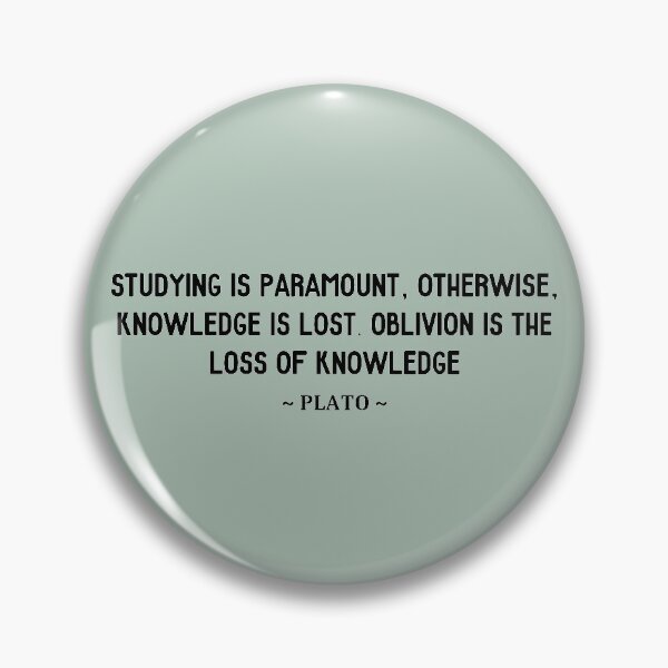 Item preview, Plato Study and Knowledge Quote designed and sold by grphilosopher.