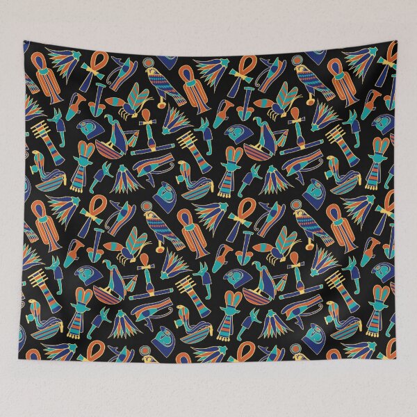 Item preview, Ancient Egyptian Motifs Pattern designed and sold by AlexanderPetela.