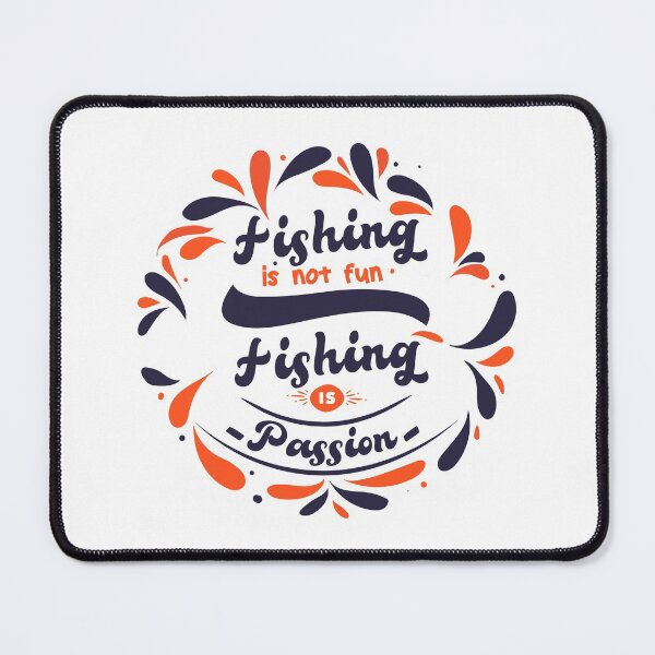 Item preview, Fishing Is not fun Fishing is Passion Gift for fishers designed and sold by OUSSAMAVIP.