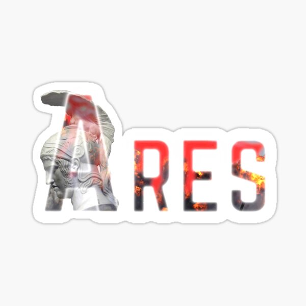 Ares God Of War Stickers for Sale