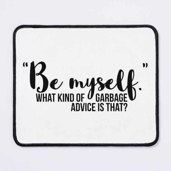 Item preview, Brooklyn Nine Nine: "Be myself?" designed and sold by ellalucy.