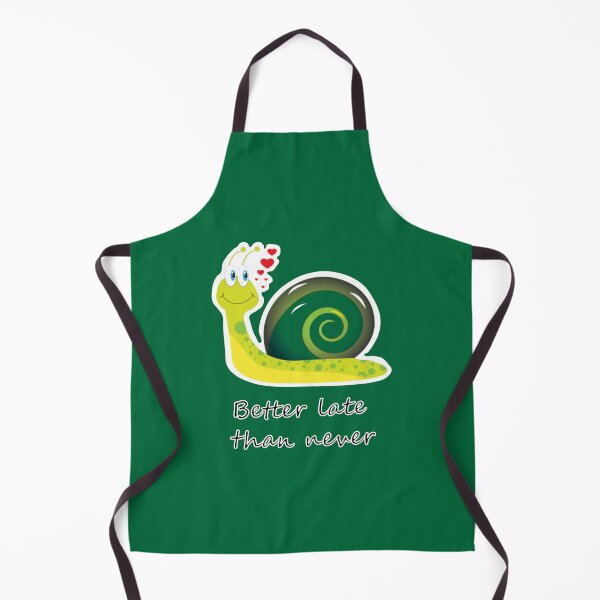 Item preview, Better late than never (green background) designed and sold by AhMath.