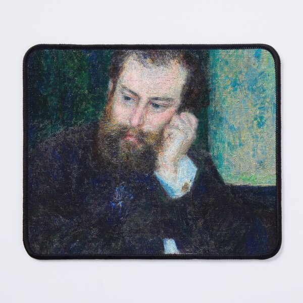 Item preview, Impressionist Painting Alfred Sisley (1876) by Pierre-Auguste Renoir designed and sold by Designedbysm.