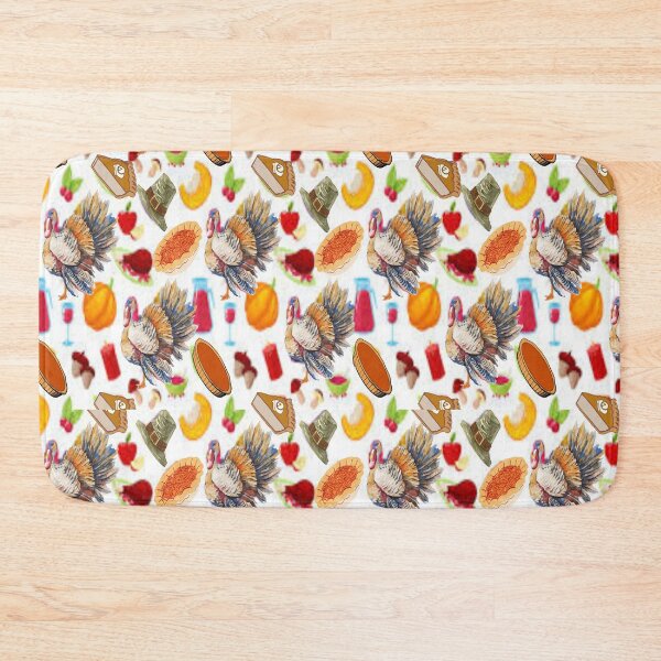 Item preview, Blessed Thanksgiving Pattern, Plaid and all things pumpkin Thanksgiving ,Thankful Grateful Blessed, Pumpkin spice and all things nice designed and sold by Adri Barnard.