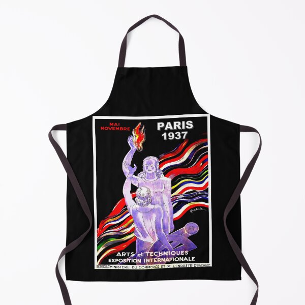 Item preview, PARIS FRANCE : Vintage 1937 Exposition Internationale Advertising Print designed and sold by posterbobs.