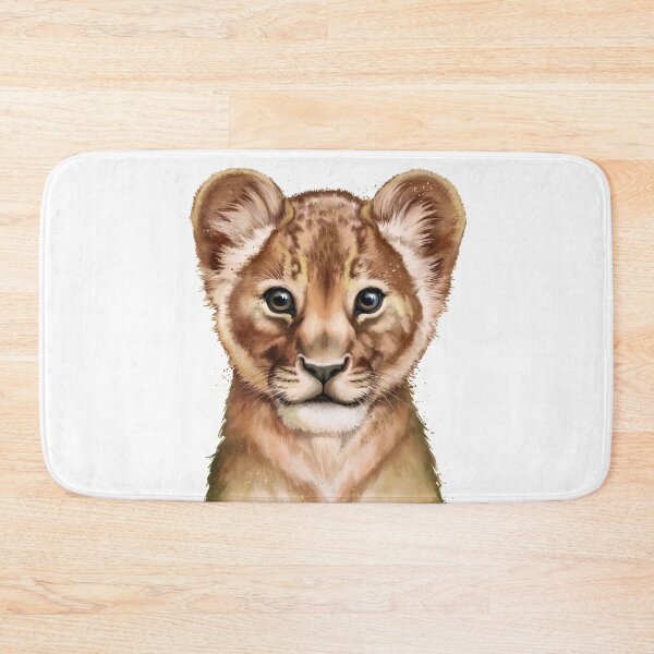 Item preview, baby lion designed and sold by Niti-Niti.