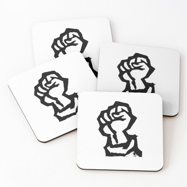 Item preview, Solidarity Fist (black) designed and sold by saulrev1.
