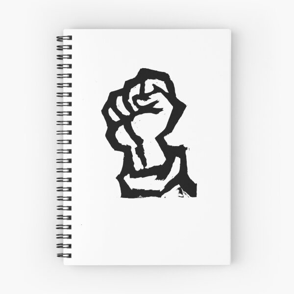 Item preview, Solidarity Fist (black) designed and sold by saulrev1.