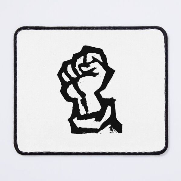 Item preview, Solidarity Fist (black) designed and sold by saulrev1.
