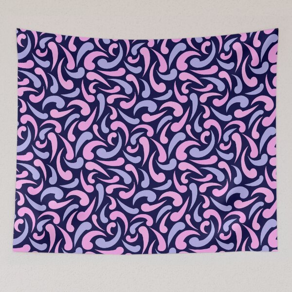 Item preview, Purple Abstract Swirls designed and sold by The Wellington Boot.