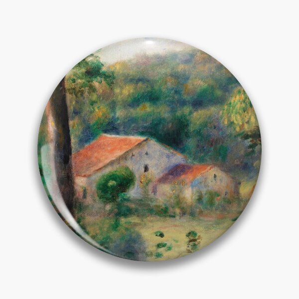 Item preview, Impressionist Painting Environs of Briey (Environs de Briey) (1899) by Pierre-Auguste Renoir designed and sold by Designedbysm.