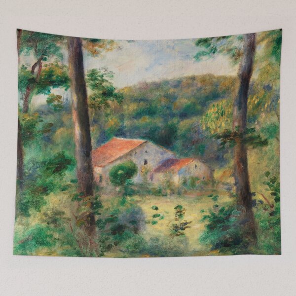 Item preview, Impressionist Painting Environs of Briey (Environs de Briey) (1899) by Pierre-Auguste Renoir designed and sold by Designedbysm.