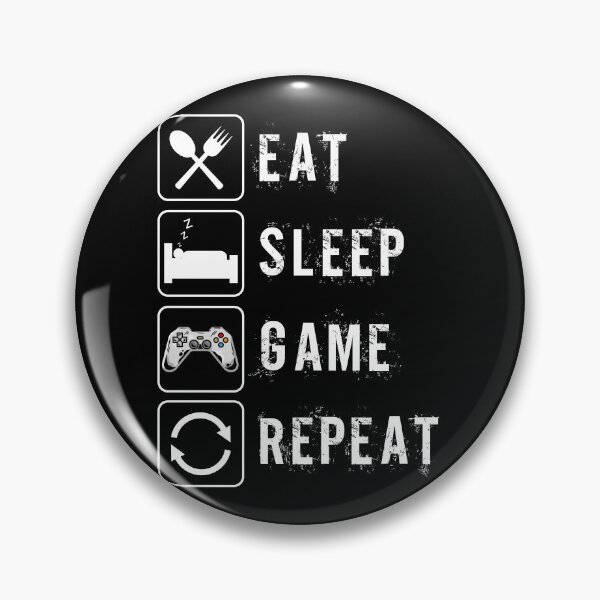 Item preview, eat sleep game designed and sold by jocliyu.