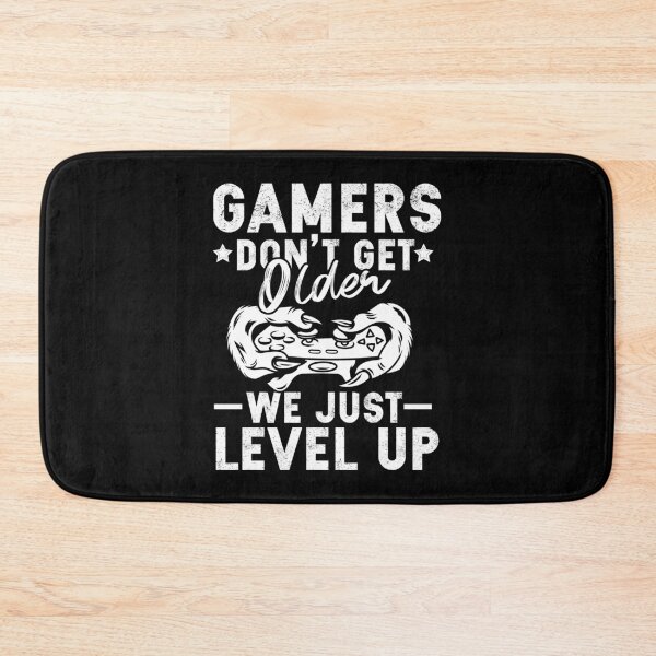 Item preview, gamers don't get older we just level up designed and sold by jocliyu.