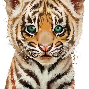 Baby Tiger Poster