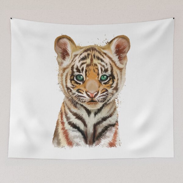 Item preview, baby tiger designed and sold by Niti-Niti.