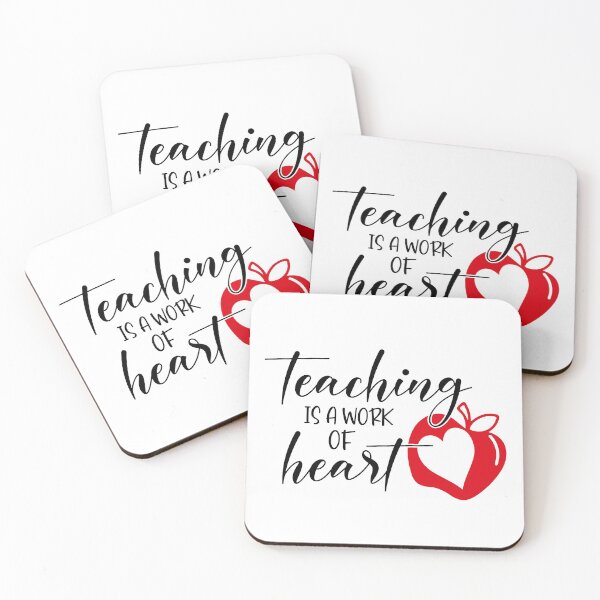 Item preview, Teaching is a work of heart designed and sold by oldeck.