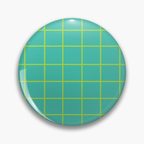 Item preview, Minimal Grid in lemon and teal background color designed and sold by teesresolution.