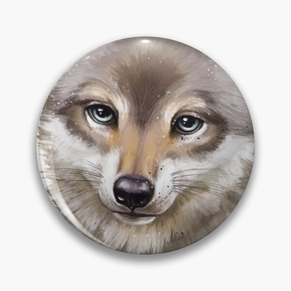 Item preview, baby wolf designed and sold by Niti-Niti.