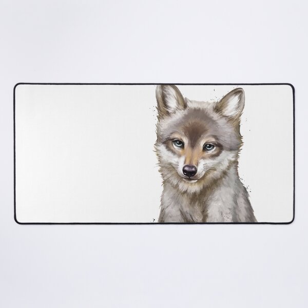Item preview, baby wolf designed and sold by Niti-Niti.