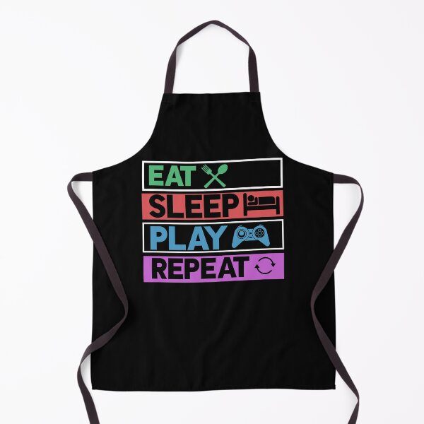 Item preview, eat sleep play repeat designed and sold by jocliyu.