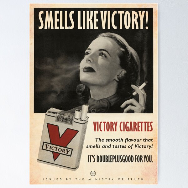 Item preview, Victory Cigarettes Advert designed and sold by moviemaniacs.