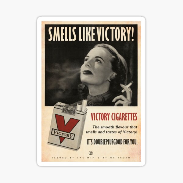 Aperçu de l'œuvre Publicité Cigarettes Victoire créée et vendue par moviemaniacs.
