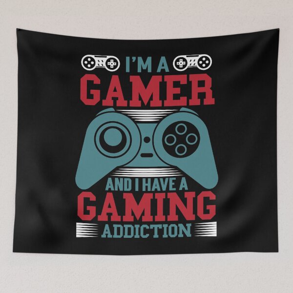 Item preview, i'm gamer and i have no gaming addiction designed and sold by jocliyu.