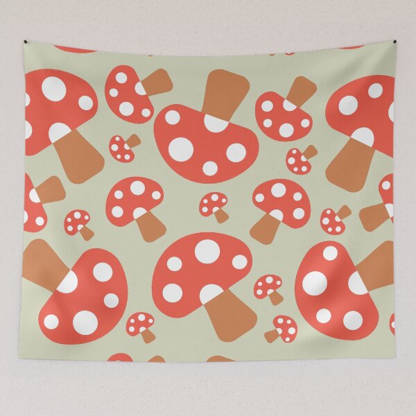 Item preview, Red And White Mushroom pattern designed and sold by Nesro34.