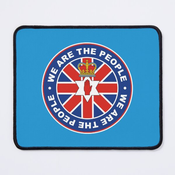 Item preview, We Are The People Union Jack Ulster Loyalist Red Hand designed and sold by EpicThreadsUK.