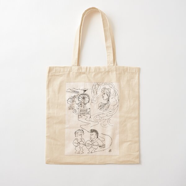 Item preview, Song Cartoon - Girl From the North Country designed and sold by fred rosenthal.